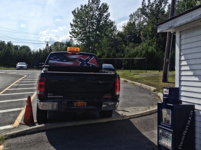 confederate flag ferry terminal